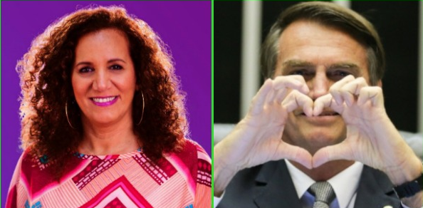 Jandira e Bolsonaro