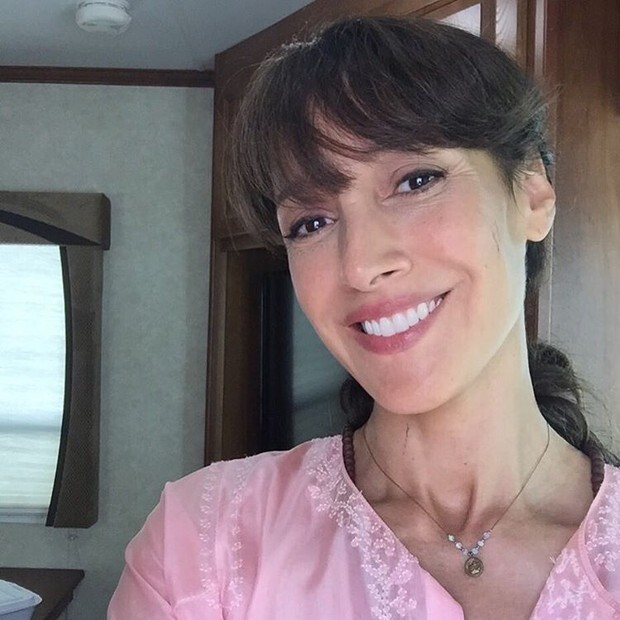 A atriz Jennifer Beals, a Alex de "Flashdance", em foto recente de seu perfil do Instagram.