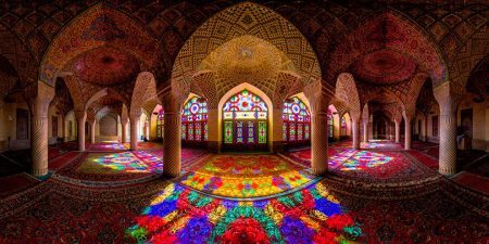 A Mesquita Nasir Ol Molk. Foto: Mohammad Reza Domiri Ganji.