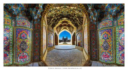 A Mesquita Nasir Ol Molk. Foto: Amin Abedini.