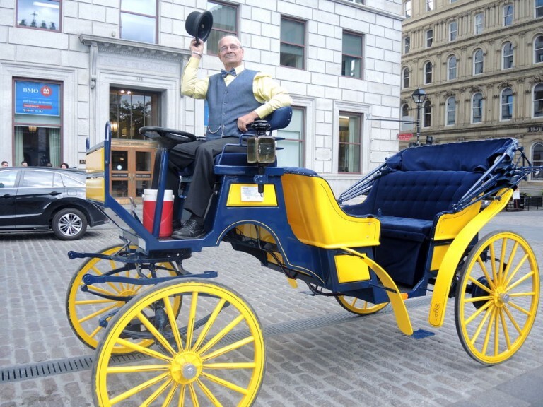 Carroagem elétrica surge como alternativa em Montreal