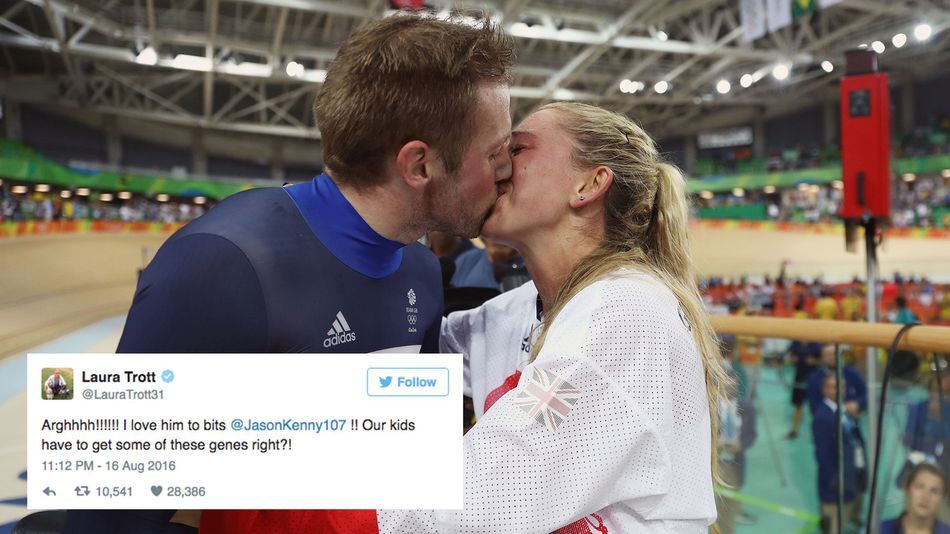 Jason Kenny e Laura Trott, o casal olímpico com 10 medalhas de ouro