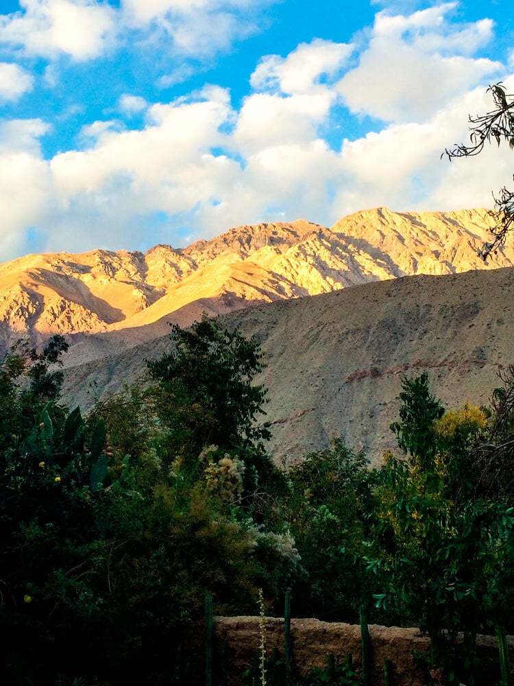 Vista do Hostal San Pedro