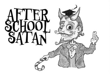 O cartaz do “The Satanic Temple” para o anúncio das aulas extra-curriculares.