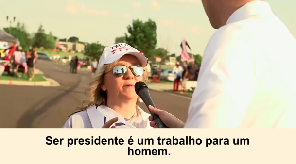 O vídeo aplica o ‘teste ideológico’ de Trump a seus eleitores