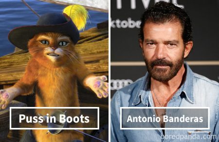 Antonio Banderas é o Gato de Botas da série "Shrek"