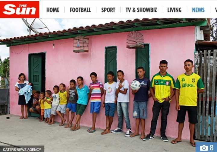 Na busca por uma menina, casal acaba tendo 13 meninos