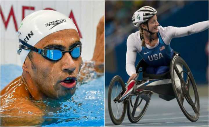 Ibrahim Al Hussein e Tatyana McFadden foram escolhidos como exemplos dos valores da Paralimpíada