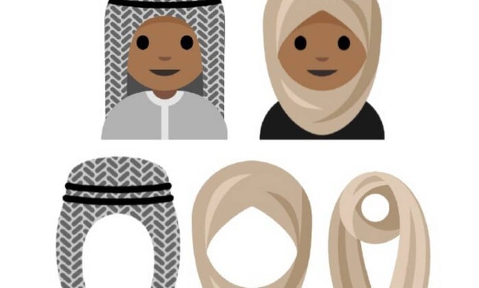 A estudante muçulmana pede que emojis com véus e hijabs sejam criados