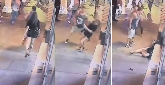 Não se sabe sobre o estado de saúde da mulher agredida