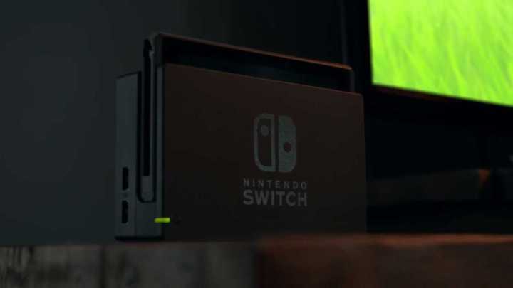 O Switch funciona também como um console normal ligado à TV.