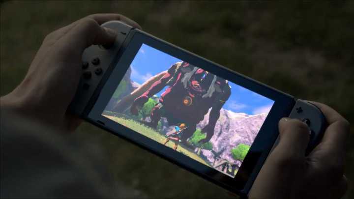 O Switch, da Nintendo, que é portátil e console ao mesmo tempo.