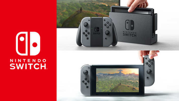 O "Switch", da Nintendo.