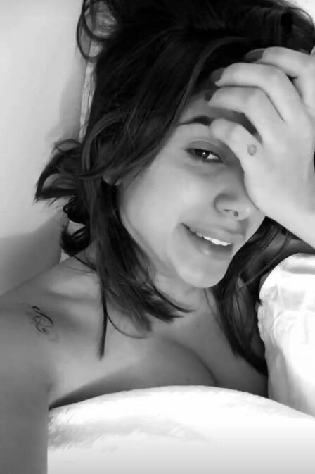 Anitta em vídeo publicado no Snapchat