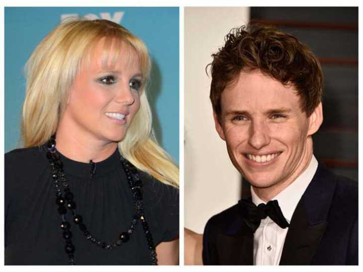 Britney Spears (34 anos) e Eddie Redmayne (34 anos)