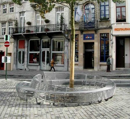 “Circular Bench” por Lucile Soufflet