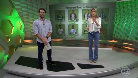 Namoro da jornalista é comentado de forma sutil em programa esportivo