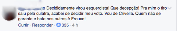 A revista também foi chamada de "esquerdista"