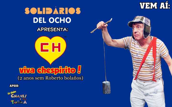 Evento homenageia Roberto Bolanõs no aniversário de sua morte com cosplay, brincadeiras e recriação de cenas famosas de Chaves.