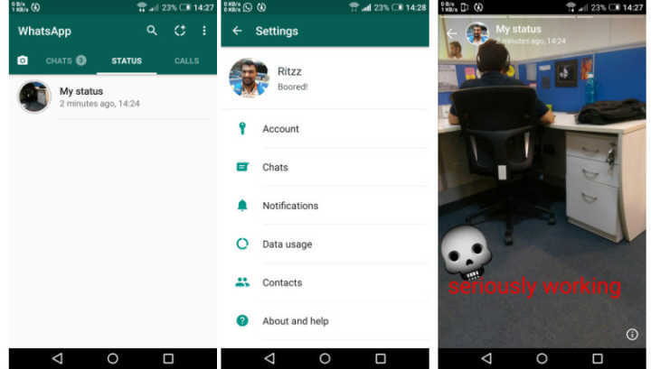 Novo recurso flagrado no WhatsApp é "clone" do 