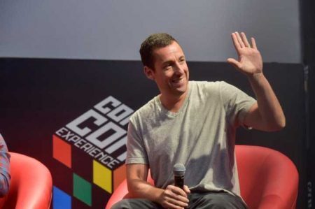 Adam Sandler foi um dos convidados internacionais de 2015