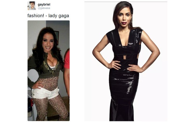 Antes e depois de Anitta
