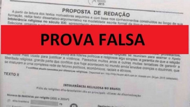 MEC divulgou em 2015 qual seria o tema da redação deste ano e você nem percebeu