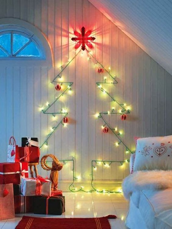 5 árvores de Natal para decorar sua casa gastando pouco