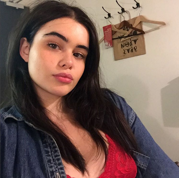 A modelo Barbie Ferreira