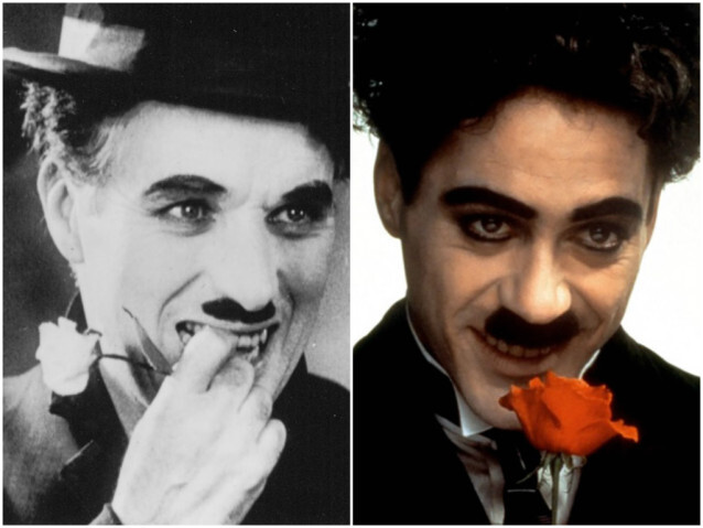 Charles Chaplin e Robert Downey Jr. (Chaplin)