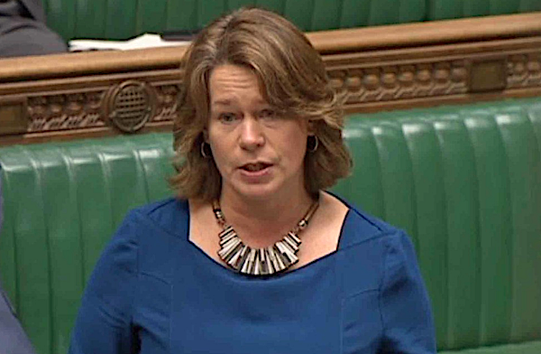 Michelle Thomson no Parlamento britânico