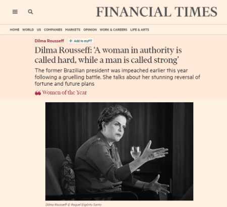 Matéria do Financial Times