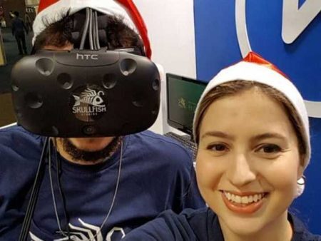 Gabriela e Rafael querem criar jogos em realidade virtual