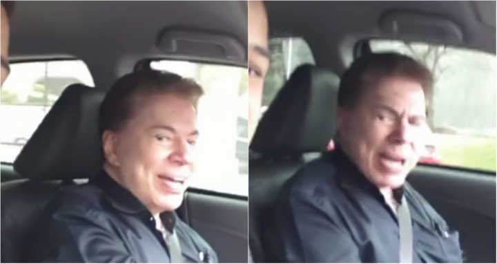 Silvio Santos dá carona a um de seus funcionários e vídeo viraliza