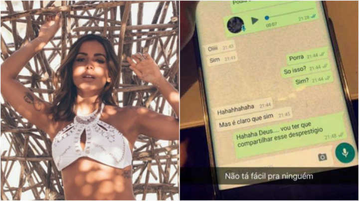 A internet foi à loucura com o suposto "fora" que Anitta levou de um crush