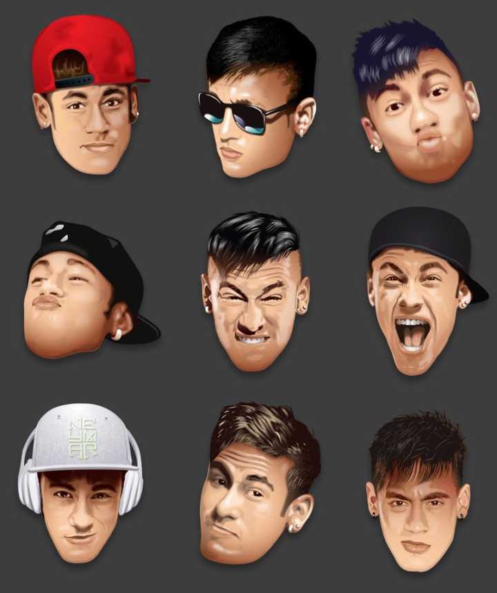 Neymoji: Pacote de stickers e emojis de Neymar