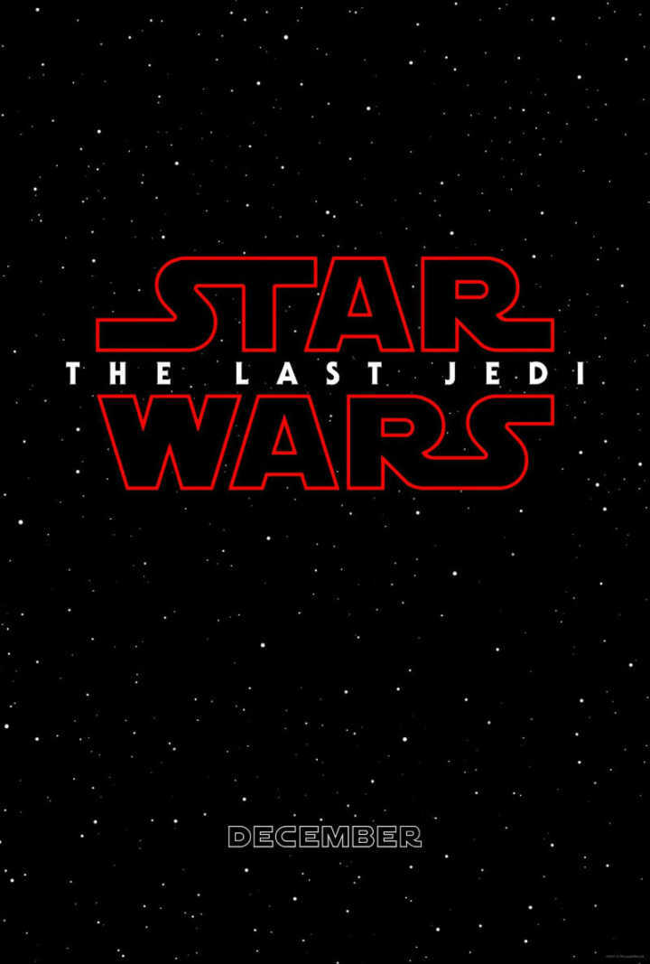 Pôster de "Star Wars: The Last Jedi".