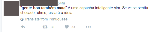 Campanha de trânsito divide opiniões nas redes sociais