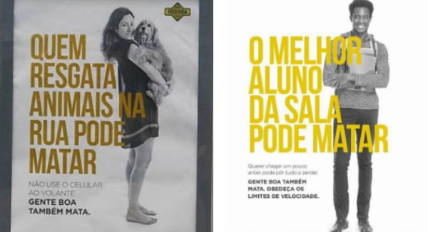 Campanha ‘Gente boa também mata’ vira alvo de processo no Conar