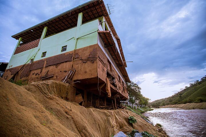 Bento Rodrigues, em Mariana (MG), um ano após o rompimento da barragem