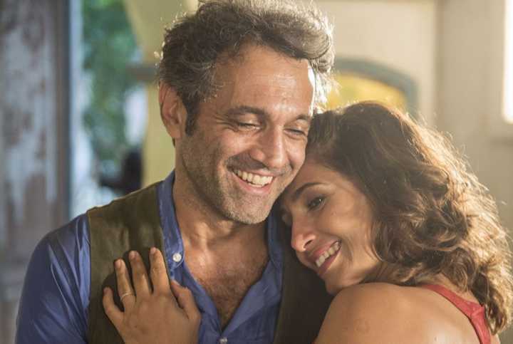 Camila Pitanga e Domingos Montagner em “Velho Chico, sua última novela