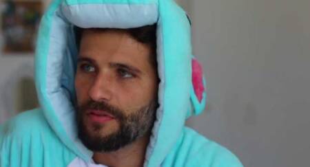 O ator afirmou que já broxou com a esposa