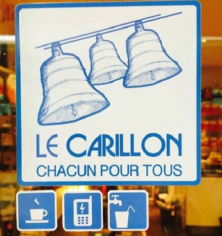 Café, recarga de bateria e água são apenas algumas das gentilezas compartilhadas por comerciantes parisienses