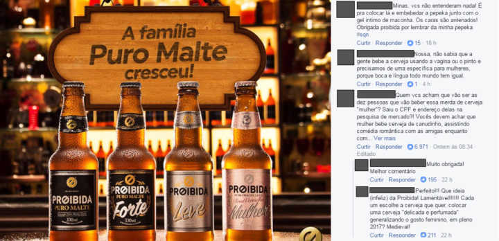 Anúncio da cerveja Proibida Mulher é alvo de críticas redes sociais