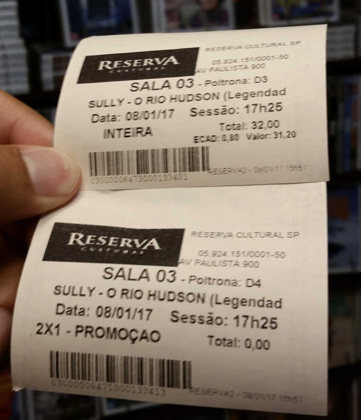 Na compra de um ingresso (inteira ou meia), ganhe outro