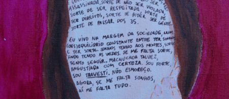 Ilustração da artista plástica Babi Macedo (@travartista)