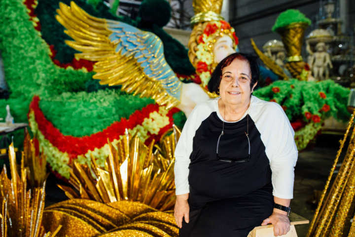 Rosa Magalhães, artista plástica, figurinista e carnavalesca