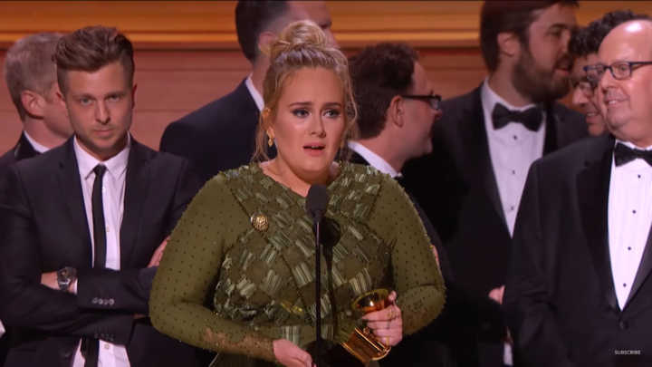 Adele levou cinco prêmios neste Grammy