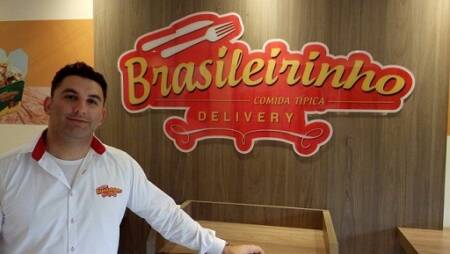 Cesar Suzigan trabalhou quase 20 anos no setor de aviação, até que decidiu apostar no ramo de alimentação com uma franquia do Brasileirinho Delivery
