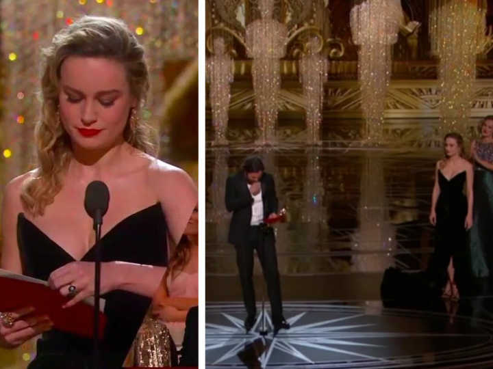 Brie Larson se recusou a aplaudir Casey Affleck durante o Oscar